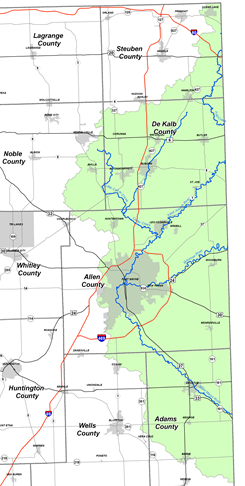 The Maumee River basin